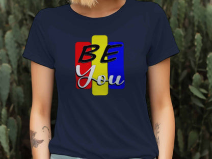 Be You Positive Vibes Shirt - Navy