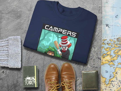 Camper's Beware Sweatshirt - Navy