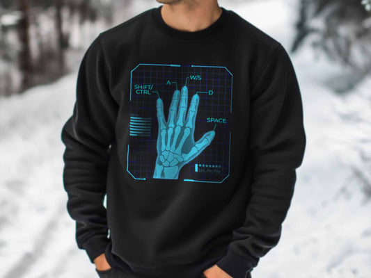 Gamer Hand Sweatshirt -