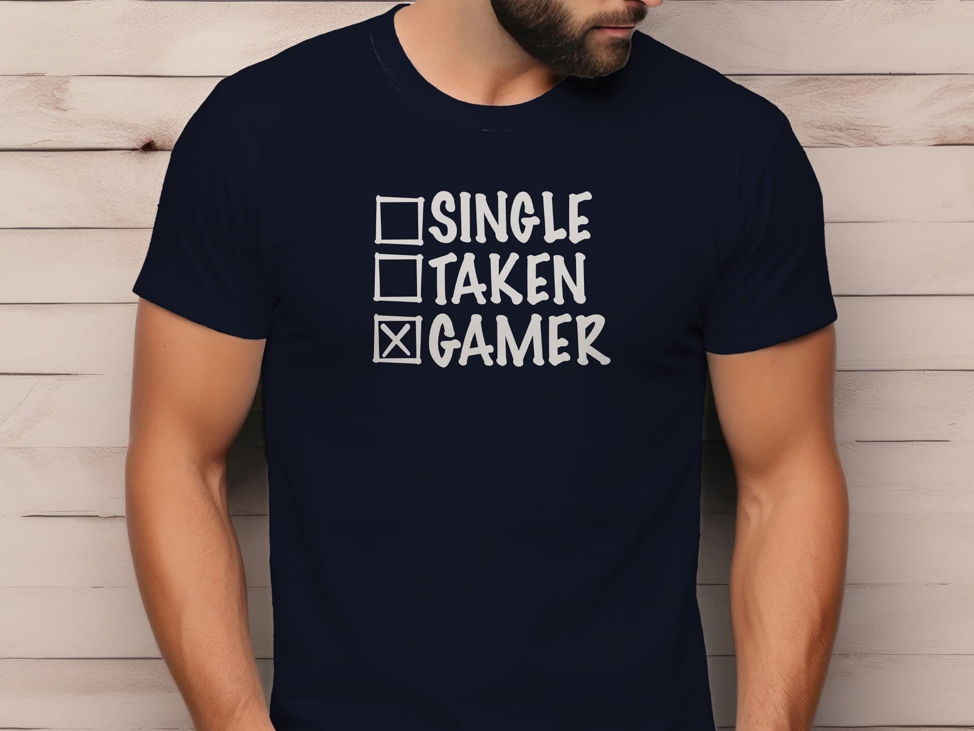 Single Taken Gamer Shirt - Navy