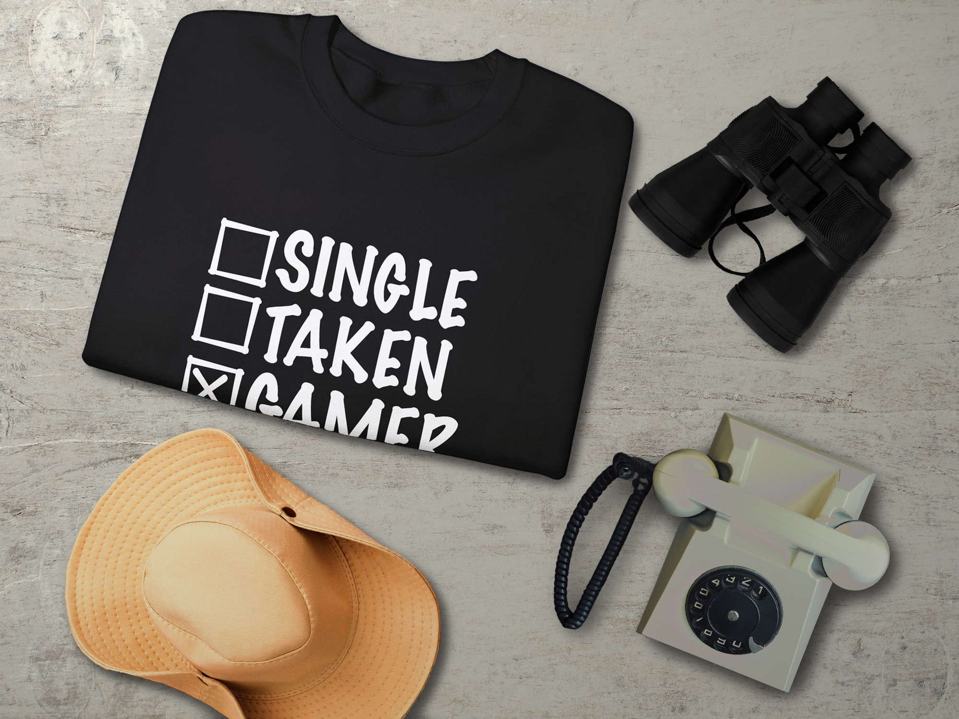 Single Taken Gamer Sweatshirt - Black