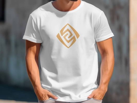 Geo Icon Shirt (Limited Edition Fan Made) - White