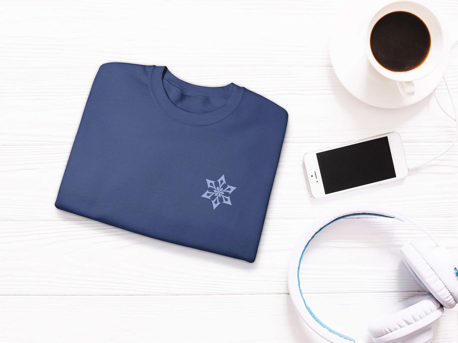 Cryo Icon Minimalist Sweatshirt (Limited Edition Fan Made) - Navy