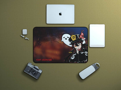 Hu Tao Gaming Mouse Pad (Limited Edition Fan Made) - 12" × 18"