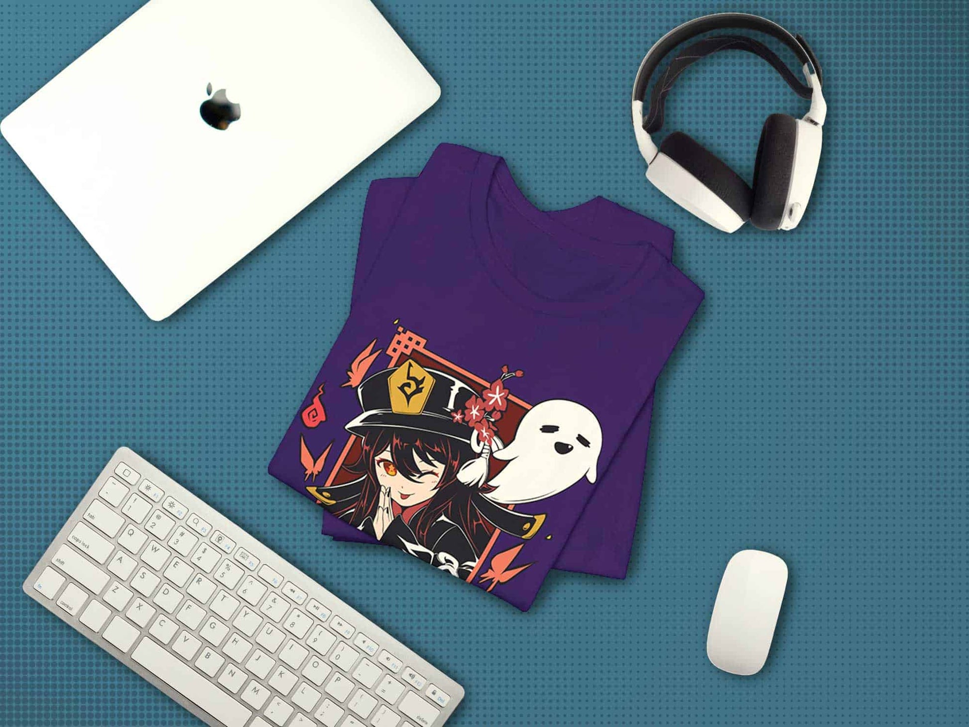 Hu Tao Shirt (Limited Edition Fan Made) - Purple