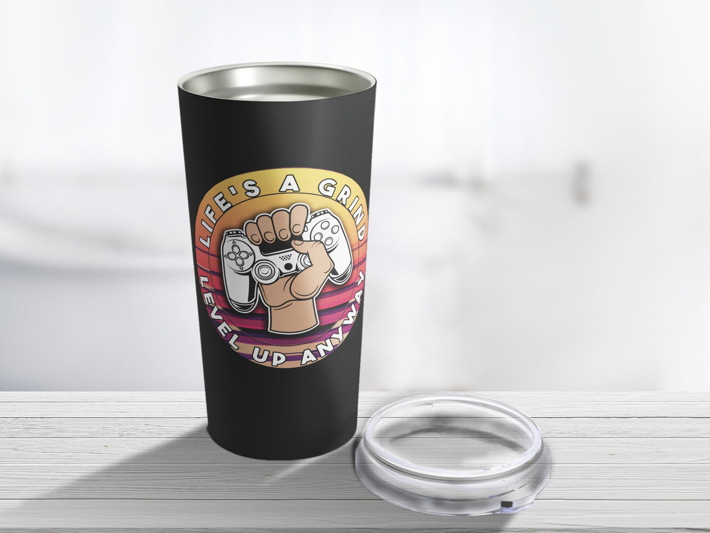 Life is a Grind Tumbler - 20oz
