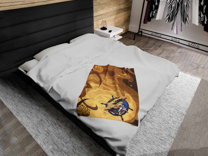 Navia Velveteen Blanket (Limited Edition Fan Made) - 30" × 40"