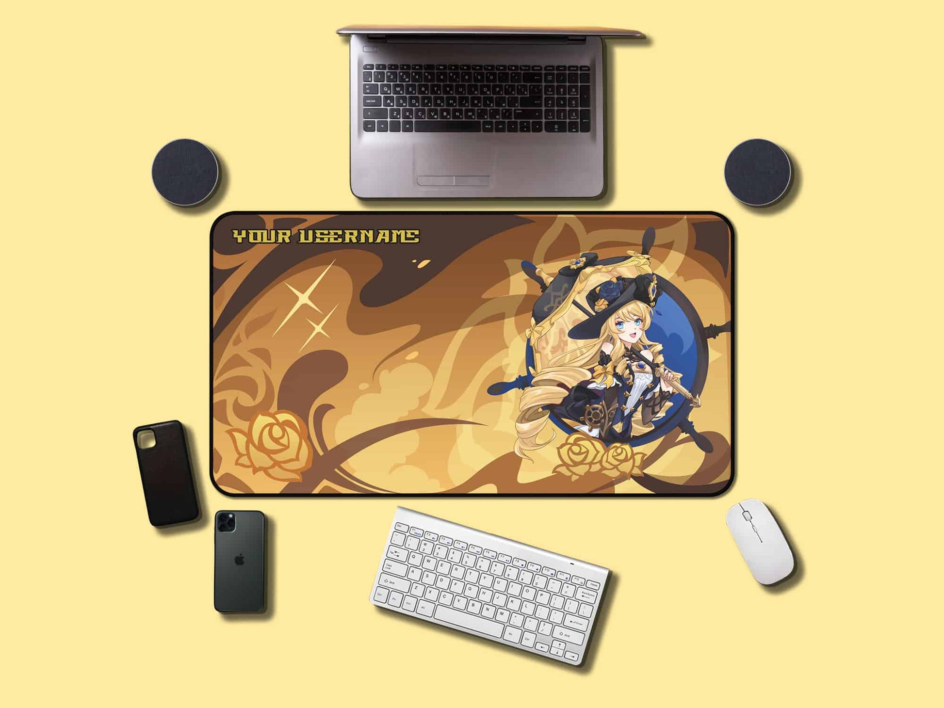 Navia Gaming Mouse Pad (Limited Edition Fan Made) - 12" × 22"