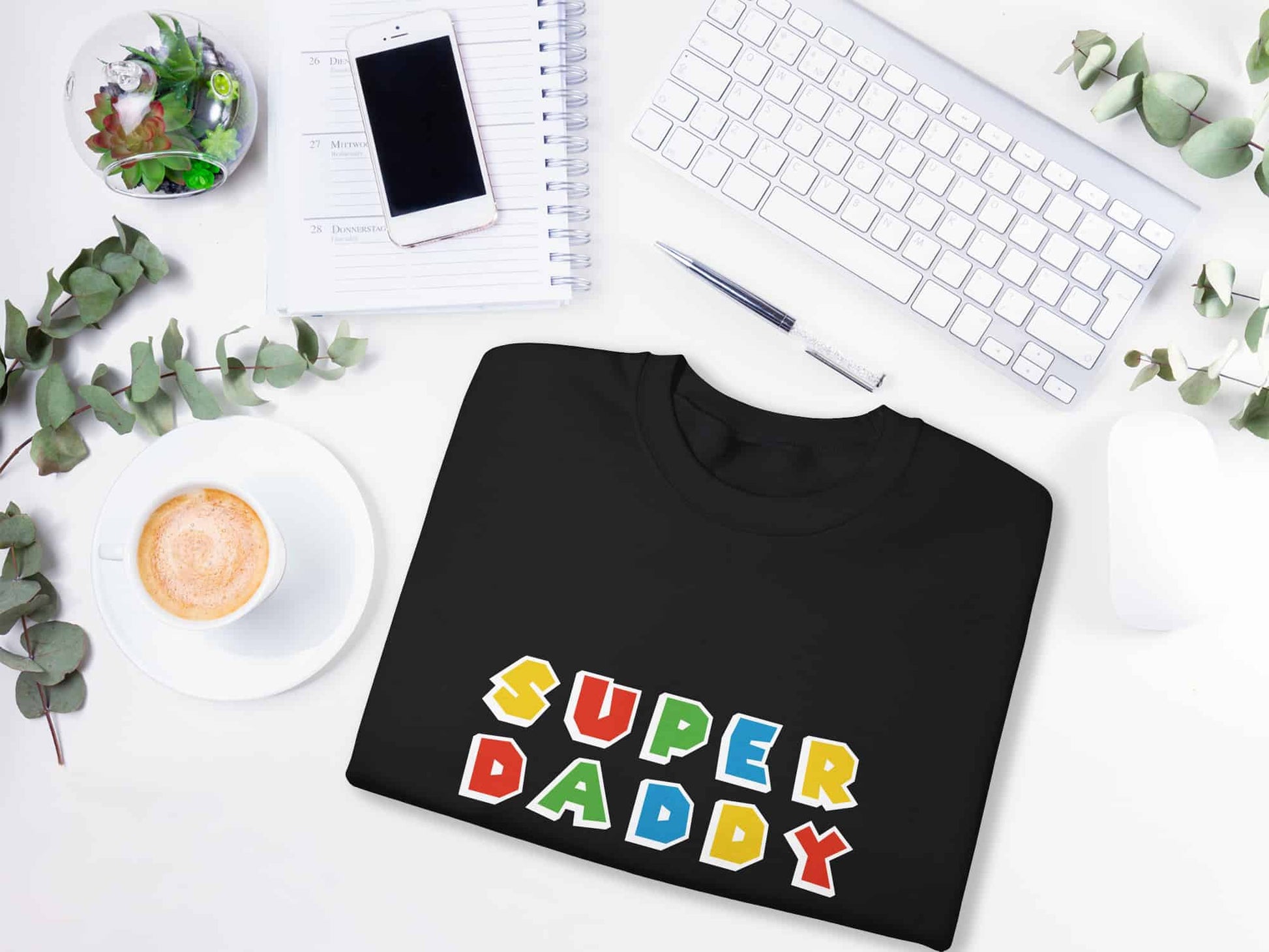 Super Daddy Sweatshirt - Black