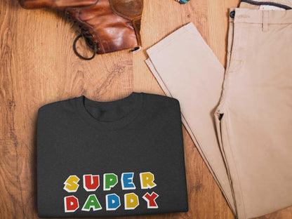 Super Daddy Sweatshirt - Dark Heather